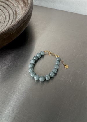 Jade armbånd Steel Blue By ANTHON 